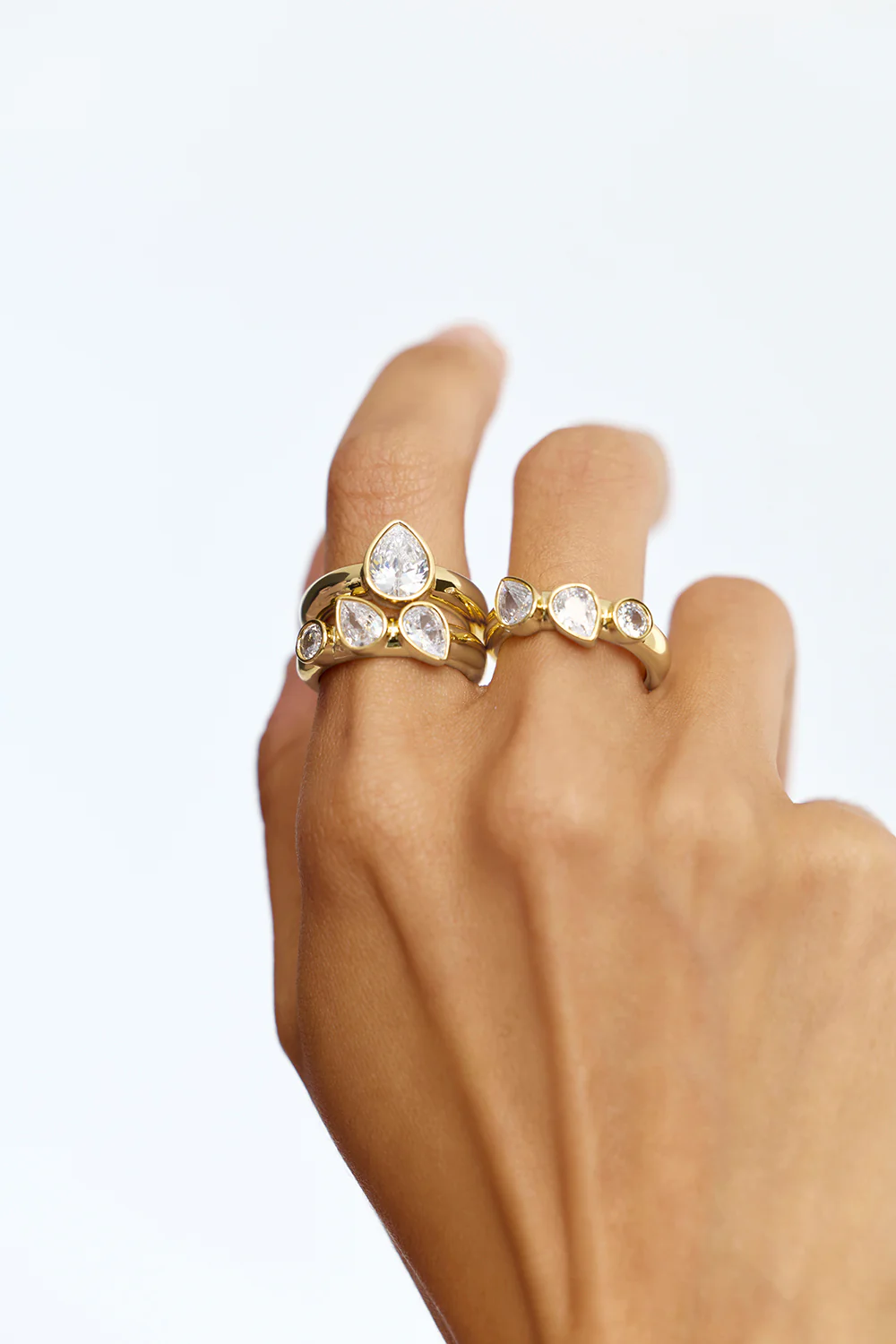 DAMON TRIPLE STACK RING - Image 2
