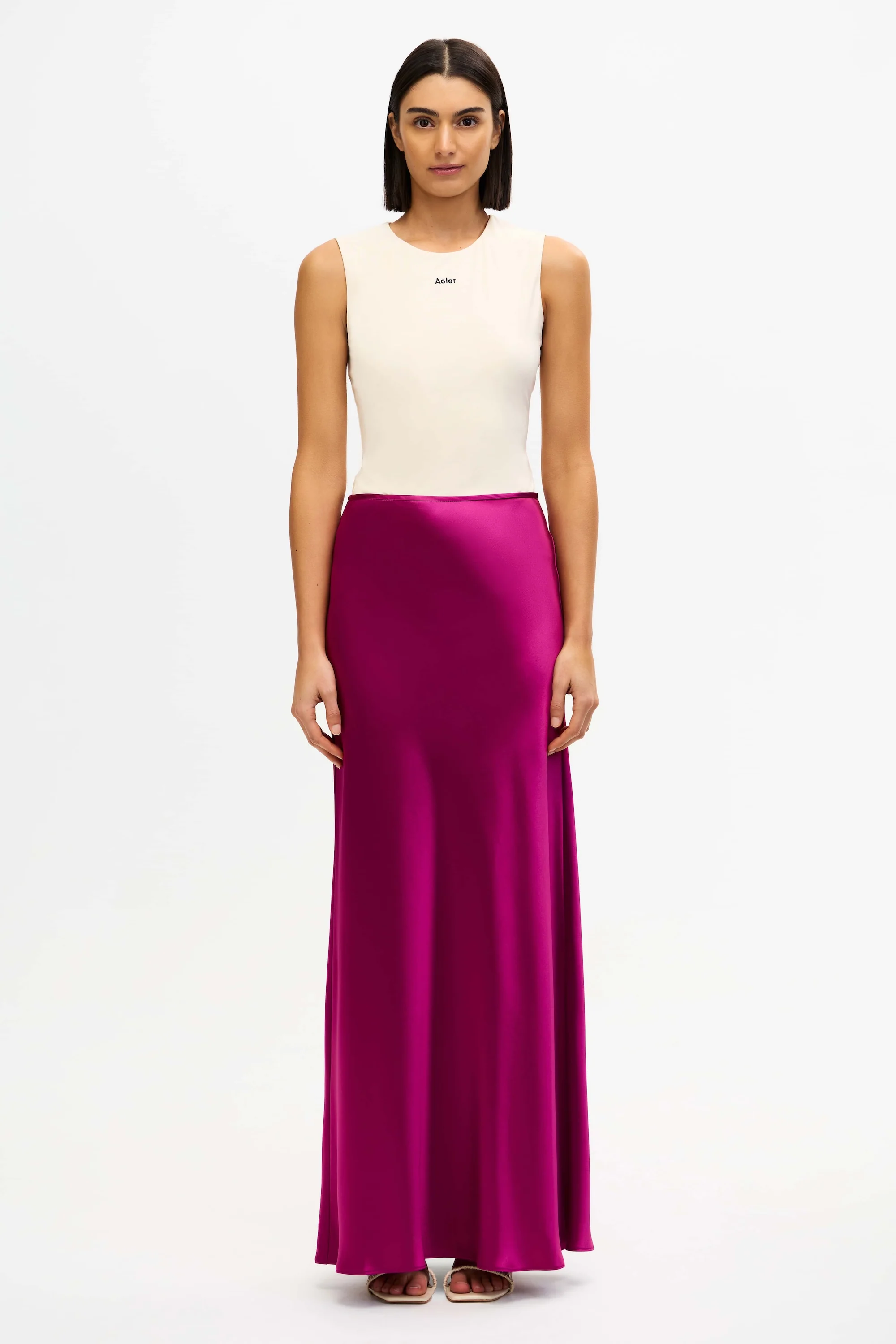 SHORTGREEN MAXI SKIRT - Image 4